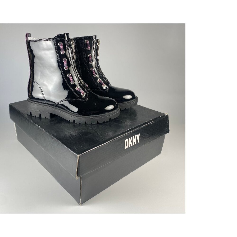DKNY Girls Ava Speed Moto Boots - Size 13 - 45% OFF!!!